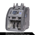 Hitachi İH-110 Para Sayma Makinesi – Otomatik Banknot Tanıma ve Sahte Para Tespit