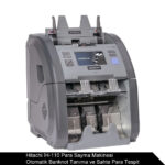 Hitachi İH-110 Para Sayma Makinesi – Otomatik Banknot Tanıma ve Sahte Para Tespit